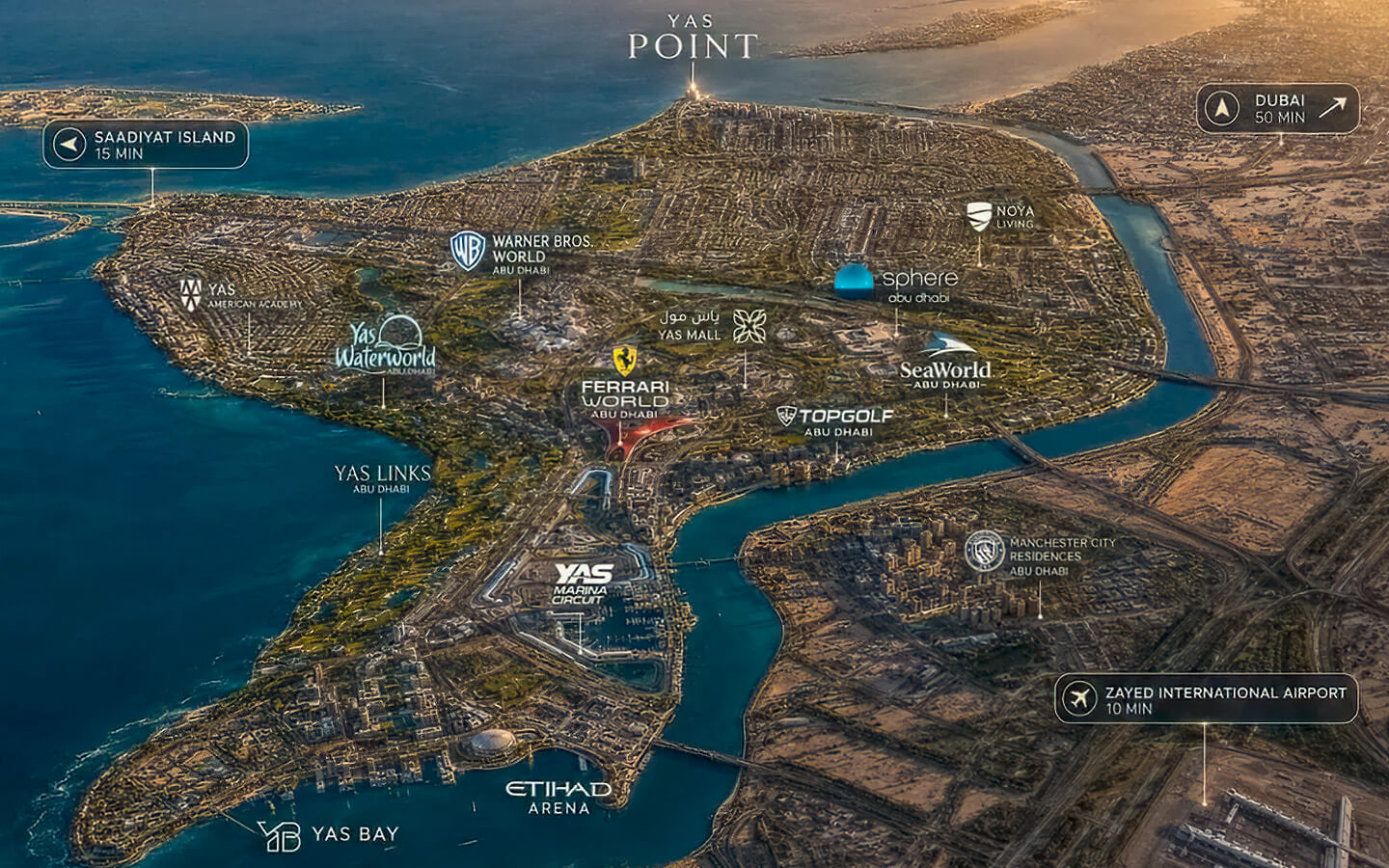 The Canopies at Yas Point, Abu Dhabi, EAU
